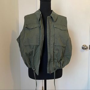 A New Day Olive Utility Vest
